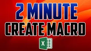 Excel 2016 : How to Create Macros