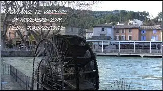 Fontaine de Vaucluse - La Sorgue se fâche