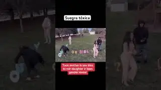 Toxic mother in law tries to ruin daughter in laws gender reveal. #toxicmother #family #trending