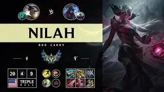 Nilah ADC vs Aphelios - NA Challenger Patch 14.12