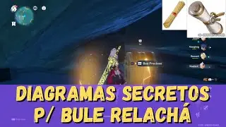 Diagrama Secreto para Bule do relachá - Planta Divina das Profundezas - genshin Impact