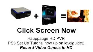 Hauppauge HD PVR PS3 setup part 3