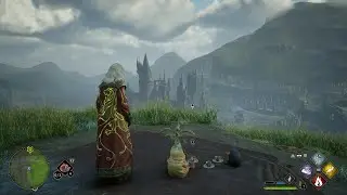 There Is A Niffler Having A Tea Party With His Mandrake Here In Hogwarts Legacy