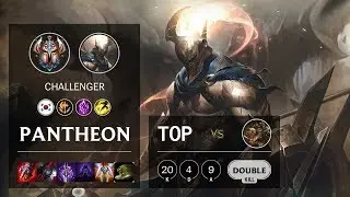 Pantheon Top vs Renekton - KR Challenger Patch 10.10