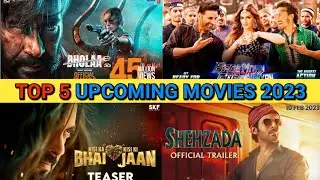 Top 5 Upcoming Bollywood Movies 2023 || New Upcoming Movies Release Date 2023 || Filmy Updates Hindi