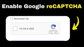 How to set up or install Google reCAPTCHA on a Website