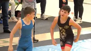 Wrestling / Ringen 47. H. Wittwer Gedenkturnier, Jugend C, 46 kg, Freestyle, Malsagov - Sidorkin