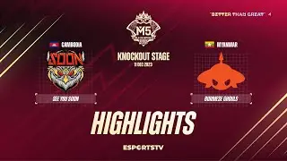 See You Soon vs Burmese Ghouls HIGHLIGHTS M5 World Championship Knockout Stage | SYS VS BG