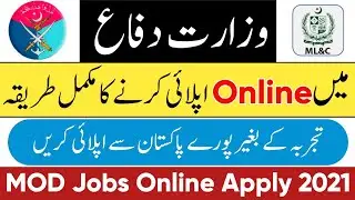 Ministry Of Defence MLC Jobs 2021 Online Apply | How To Apply Military Lands & Cantonment Dept Jobs
