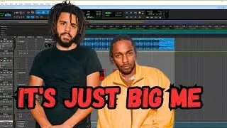 Free Kendrick Lamar x J. Cole Pro Tools Template #jcole #kendricklamar #protools  #7minutedrill