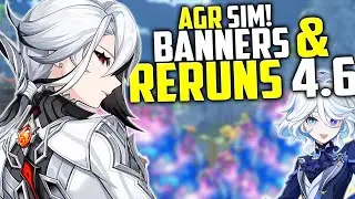FINALMENTE SAIU! Os Banners & Reruns Da 4.6! ARLECCHINO & FURINA e Muito MAIS!!! - GENSHIN IMPACT